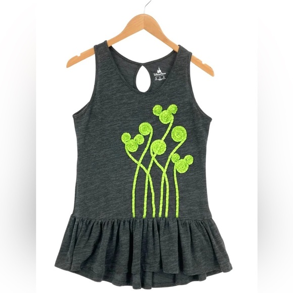 Disney Tops - Disney Parks Authentic
Women's Gray Cotton Back
Keyhole Pullover Top Size XS